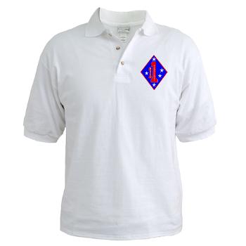 HQC1MR - A01 - 04 - HQ Coy - 1st Marine Regiment - Golf Shirt - Click Image to Close